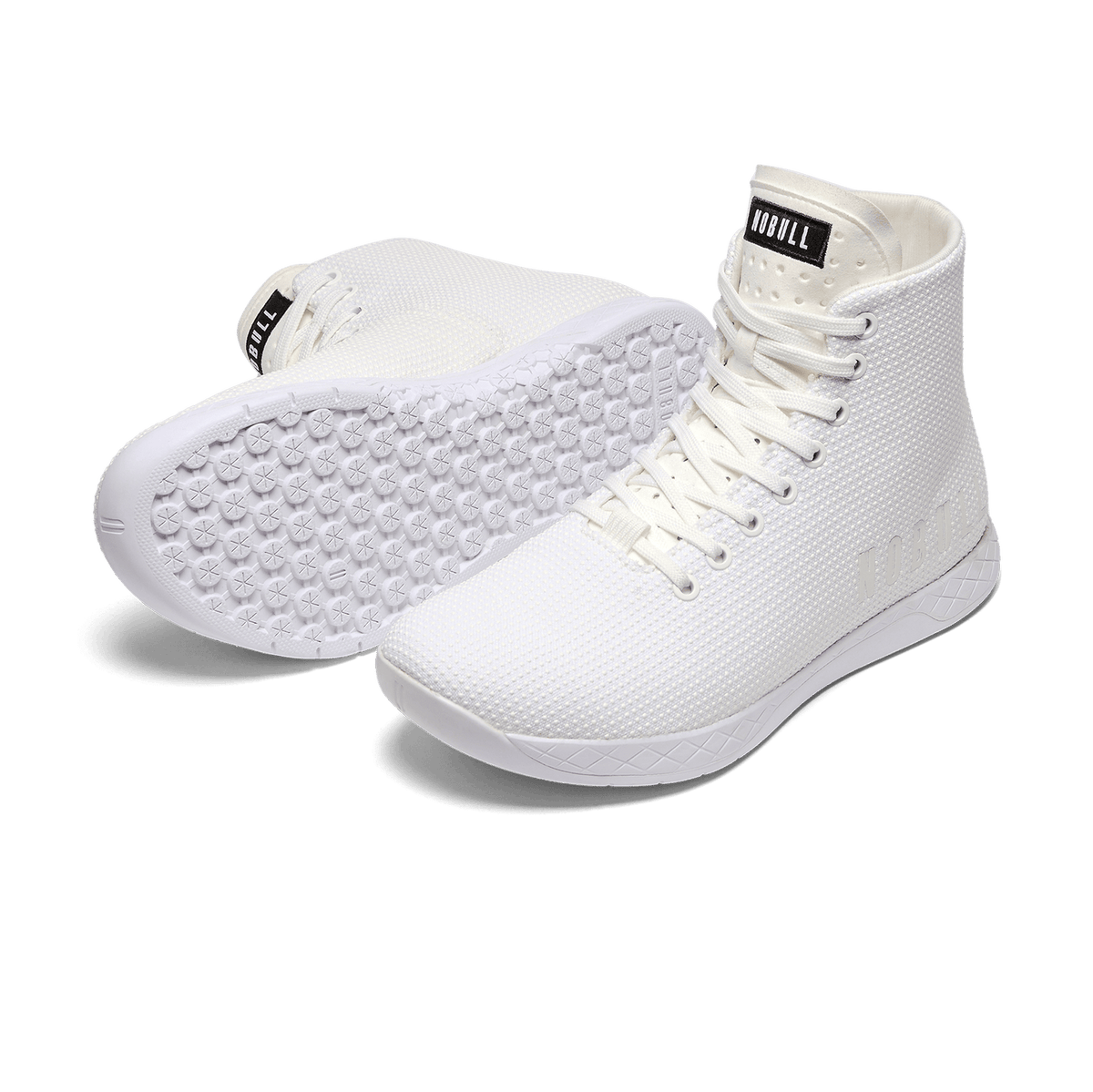NOBULL Men's White Outwork High-Top Shoes