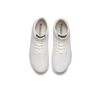 NOBULL Men's White Outwork High-Top Shoes