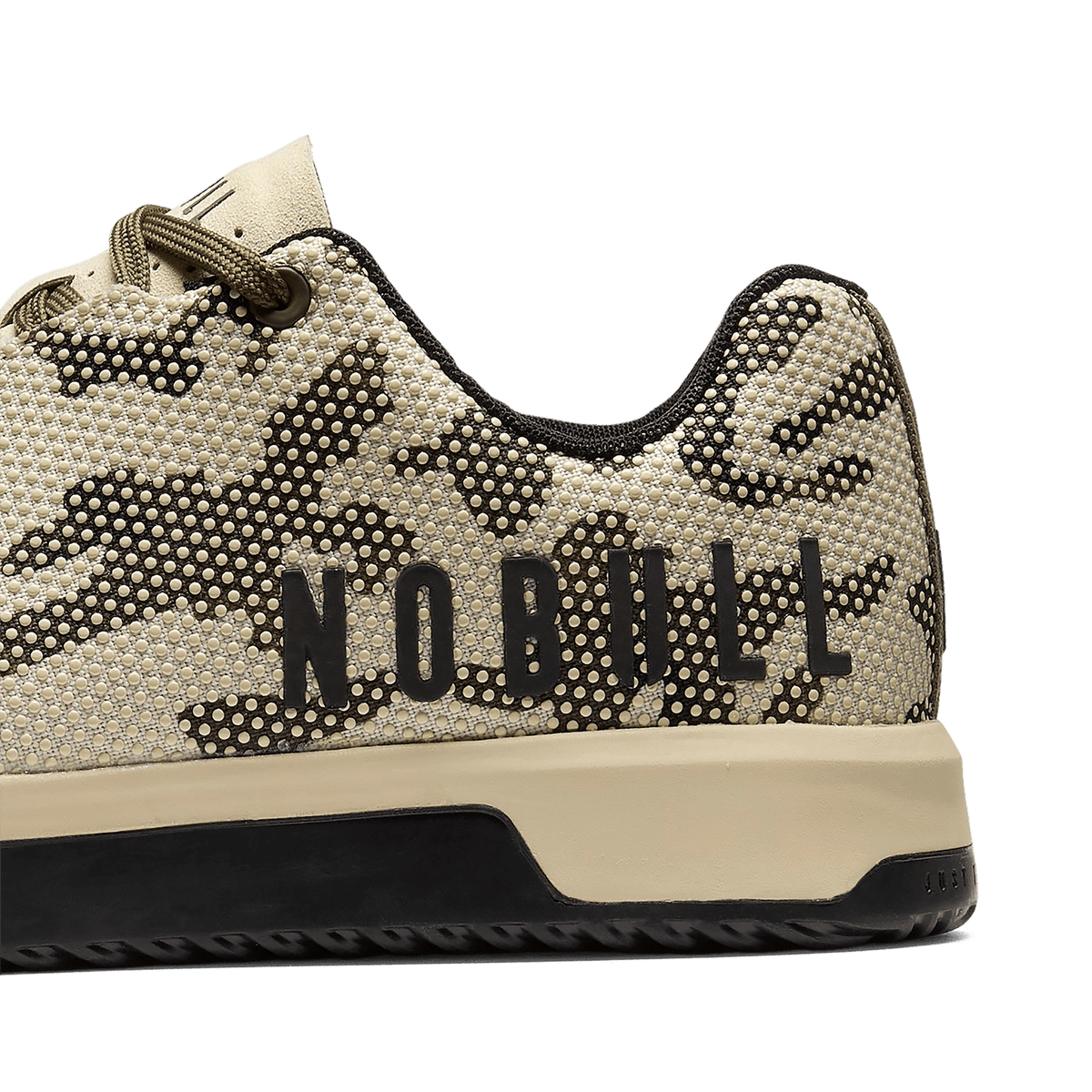 NOBULL Men's Beige Camo Outwork Edge Shoes