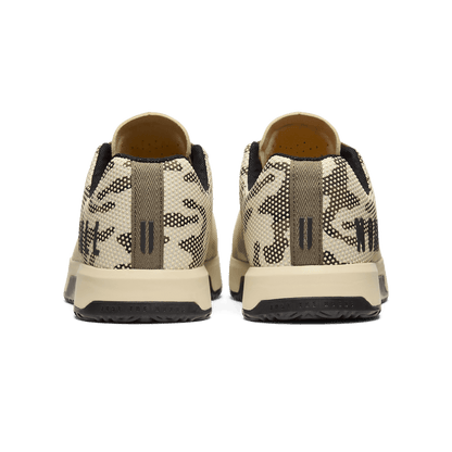 NOBULL Men's Beige Camo Outwork Edge Shoes