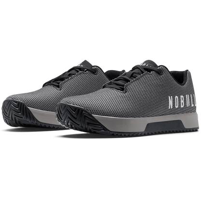 NOBULL Men's Gunmetal Outwork Edge Shoes