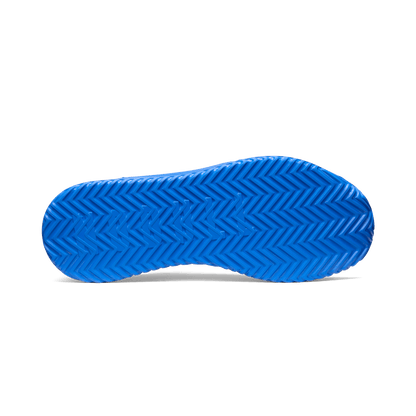NOBULL Men's White Royal Blue Outwork Edge Shoes