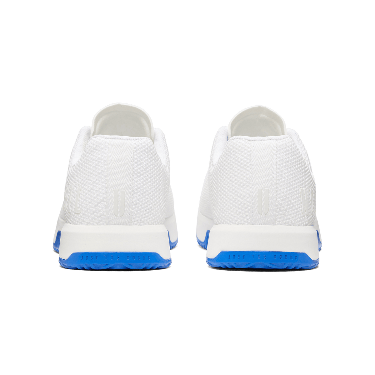 NOBULL Men's White Royal Blue Outwork Edge Shoes