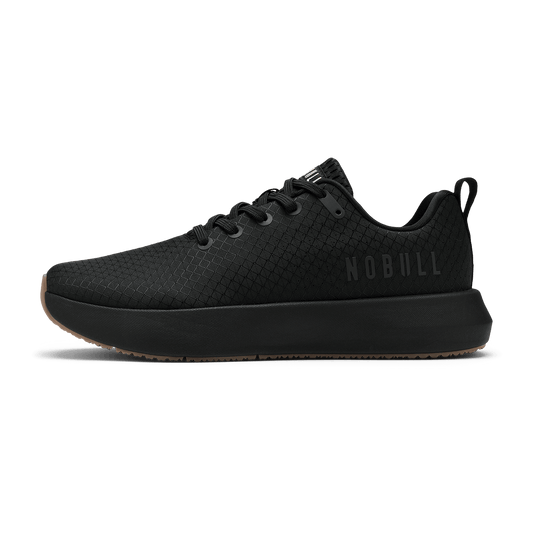 NOBULL Men's Jet Black Gum Drive 2 Ripstop Shoes