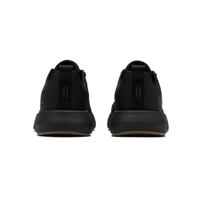 NOBULL Men's Jet Black Gum Drive 2 Ripstop Shoes