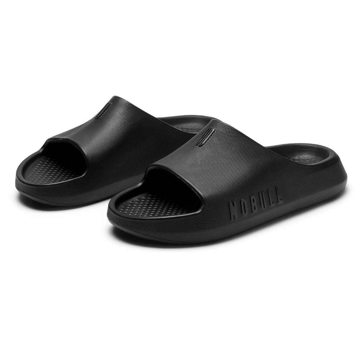 NOBULL Men's Jet Black Recharge Slide