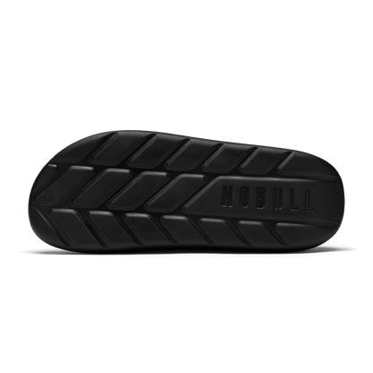 NOBULL Men's Jet Black Recharge Slide