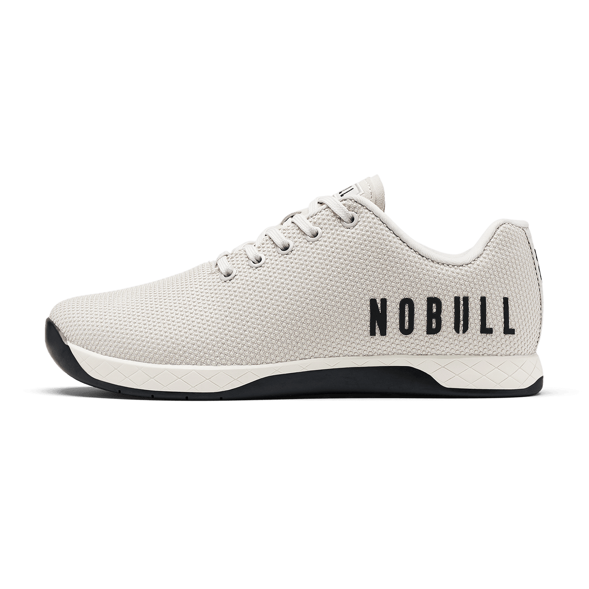 NOBULL Men's Light Gray Jet Black Outwork Shoes