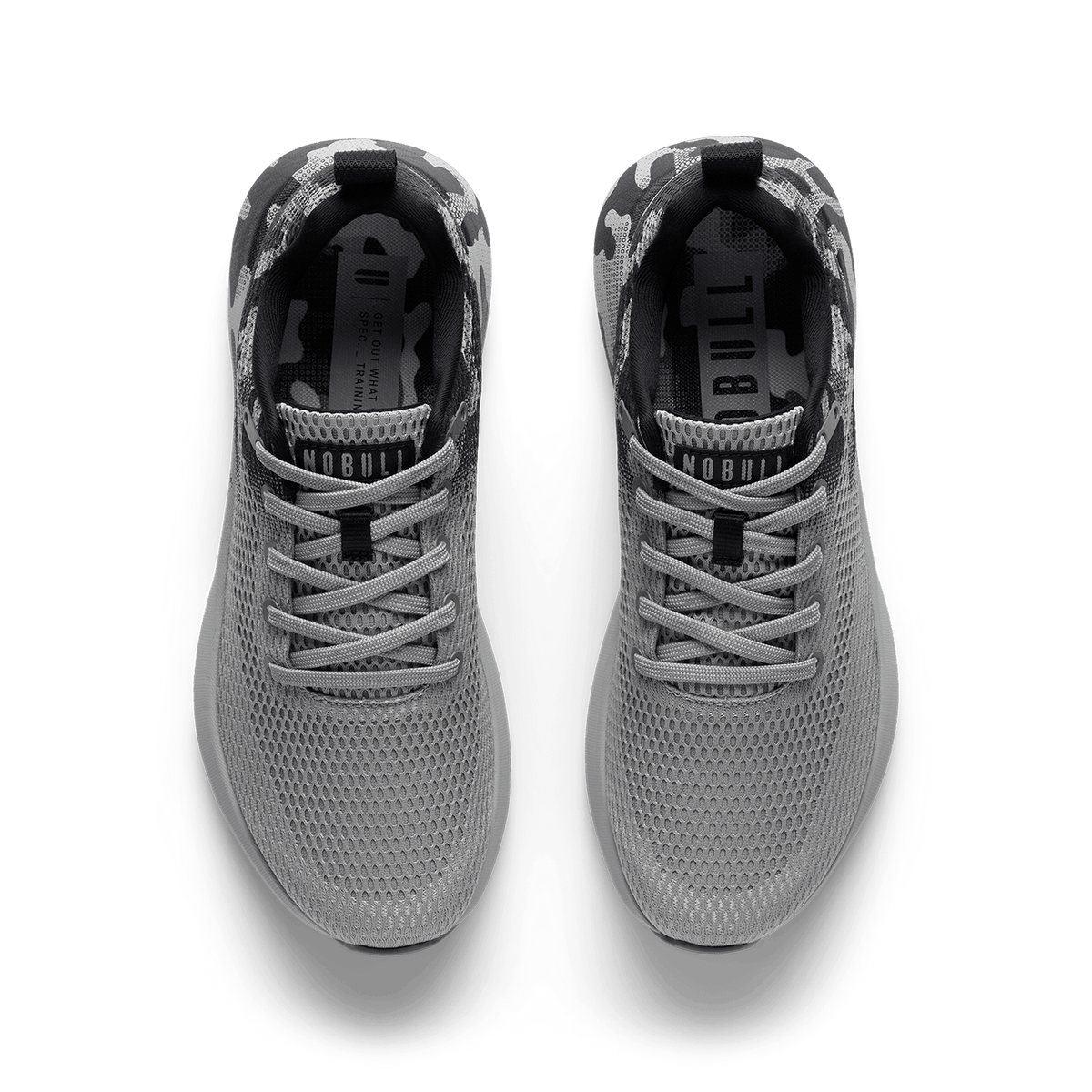 NOBULL Men's Gray Jungle Camo Drive 2 Shoes