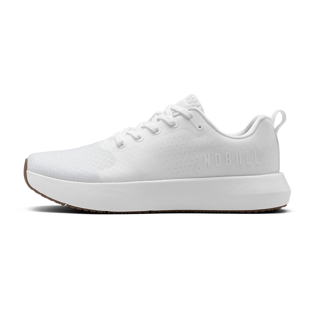 NOBULL Men's Classic White Gum Drive 2 Ripstop Shoes