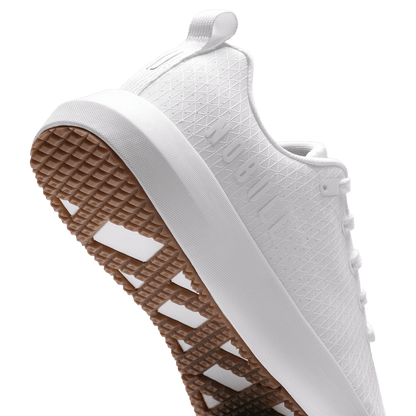 NOBULL Men's Classic White Gum Drive 2 Ripstop Shoes