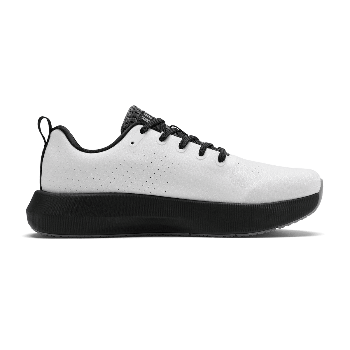 NOBULL Men's Classic White Jet Black Drive 2 Ripstop Shoes