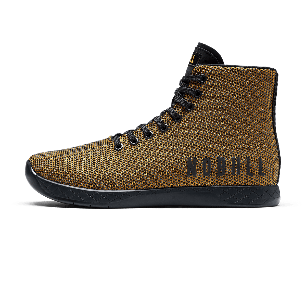 NOBULL Men's Dark Tan Jet Black Outwork High-Top Shoes