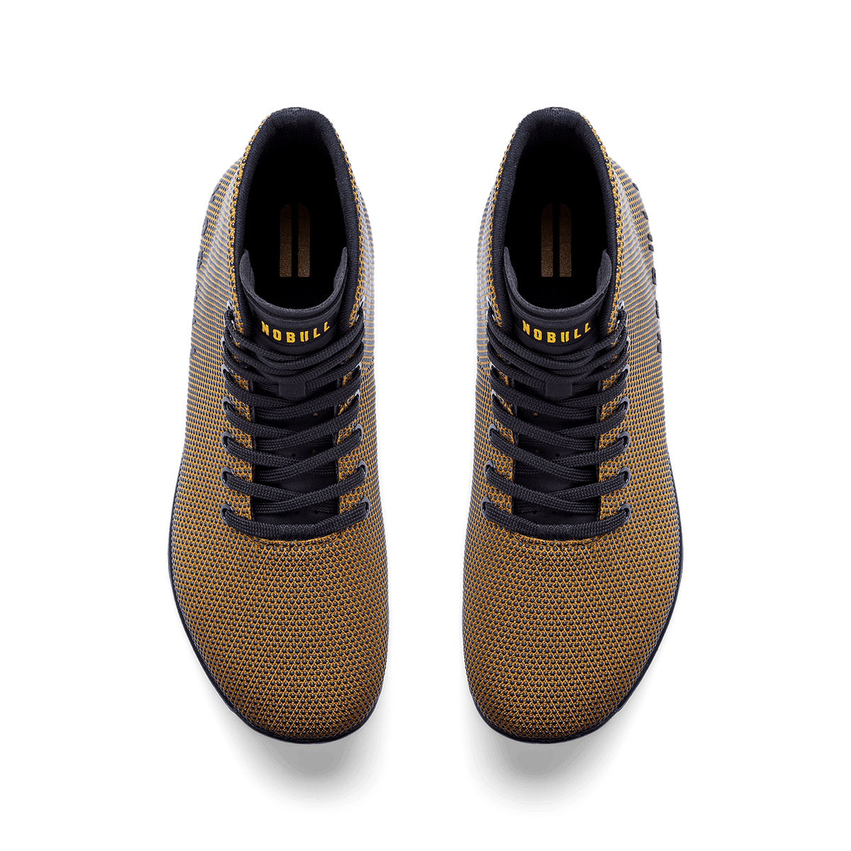NOBULL Men's Dark Tan Jet Black Outwork High-Top Shoes