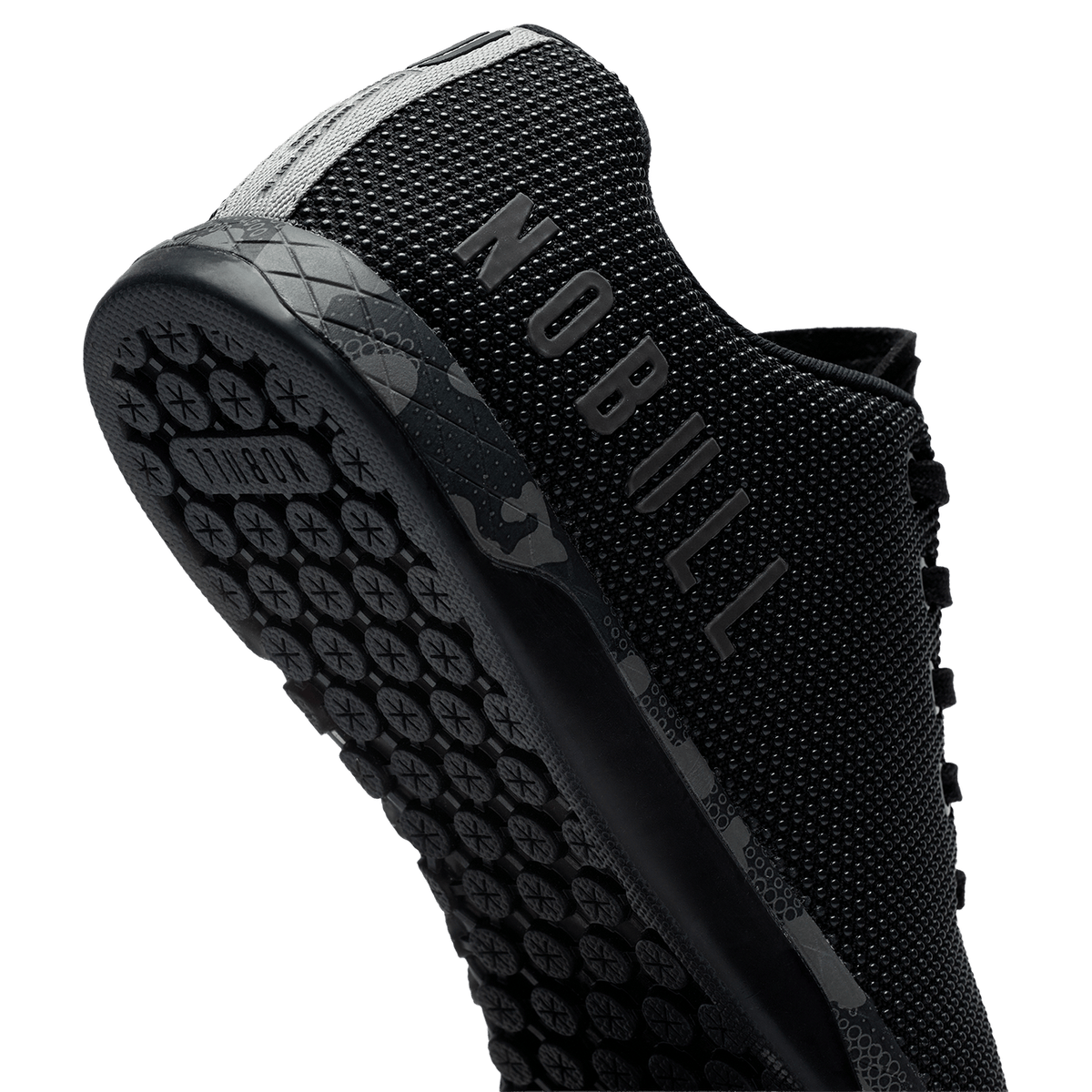 NOBULL Men's Black Jungle Camo Outwork Shoes