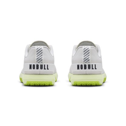 NOBULL Men's Classic White Zest Outwork Flex Shoes