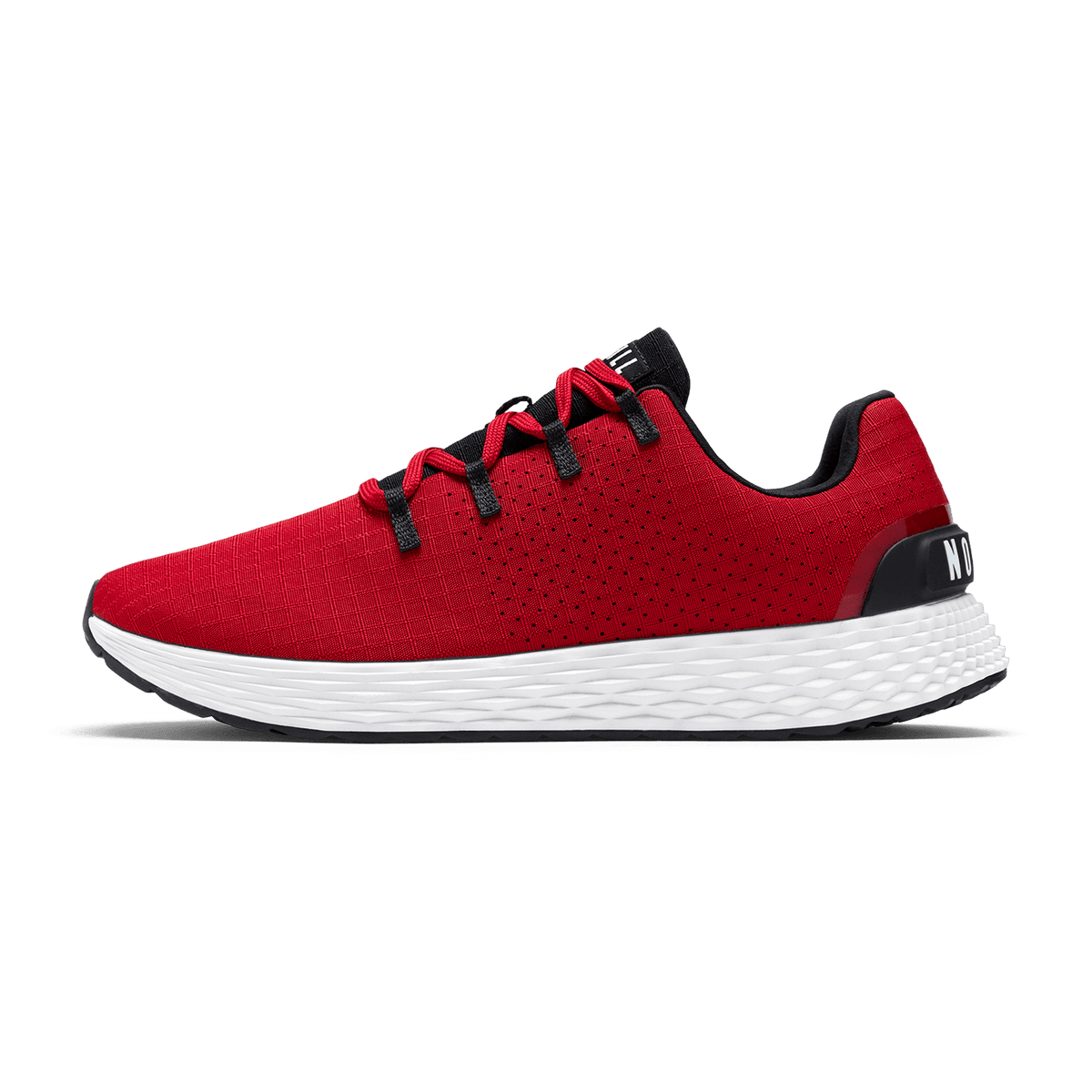 NOBULL Men's Equestrian Red Classic White Allday 365 Shoes