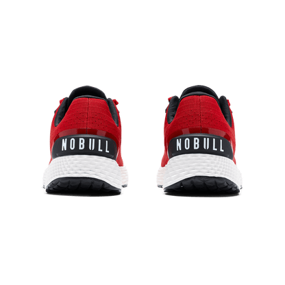 NOBULL Men's Equestrian Red Classic White Allday 365 Shoes