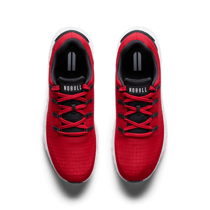 NOBULL Men's Equestrian Red Classic White Allday 365 Shoes