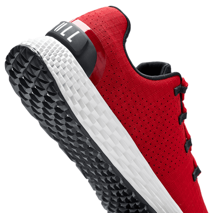 NOBULL Men's Equestrian Red Classic White Allday 365 Shoes
