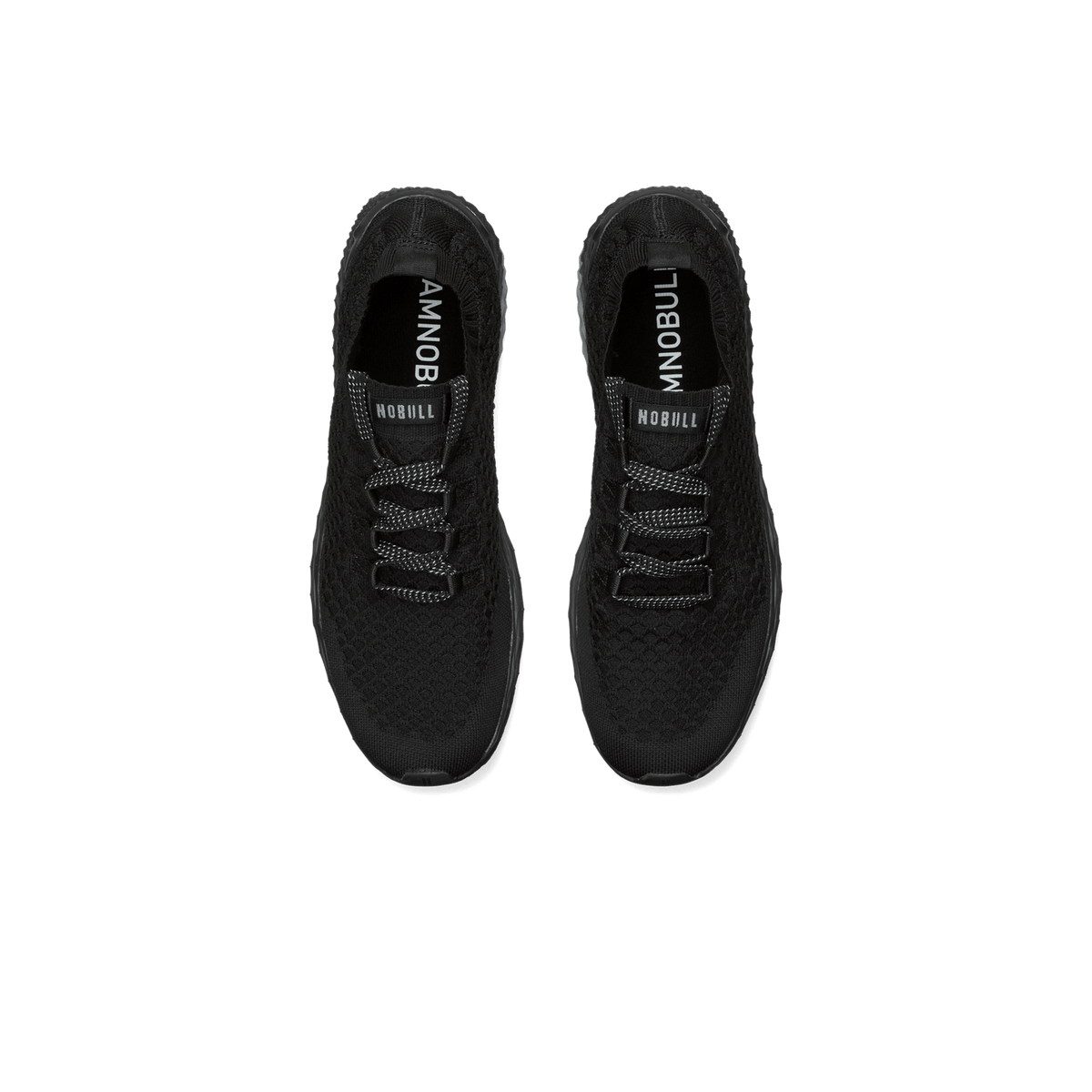 NOBULL Men's Black Allday Knit Shoes