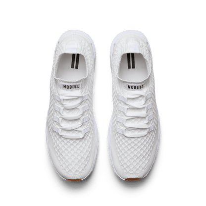 NOBULL Men's White Allday Knit Shoes