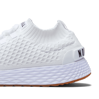 NOBULL Men's White Allday Knit Shoes