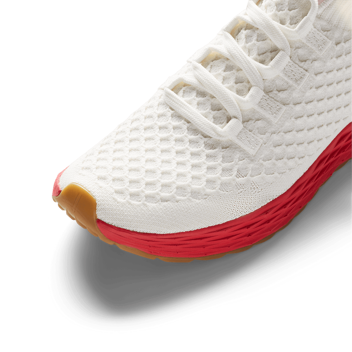 NOBULL Men's Classic White Punch Allday Knit Shoes