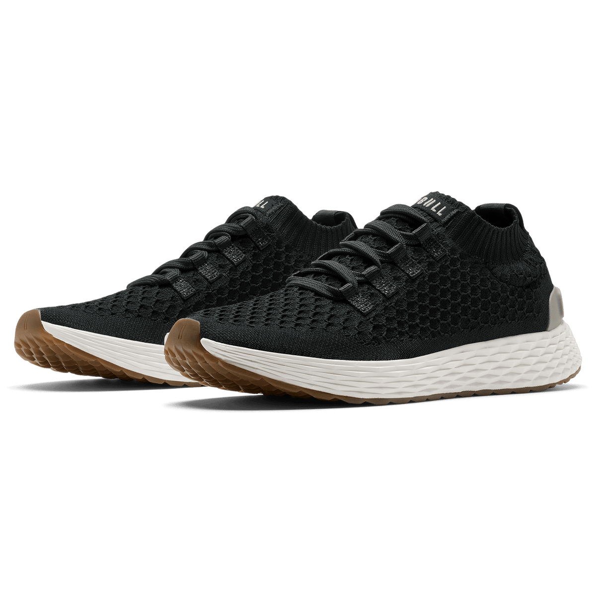 NOBULL Men's Jet Black Allday Knit Shoes