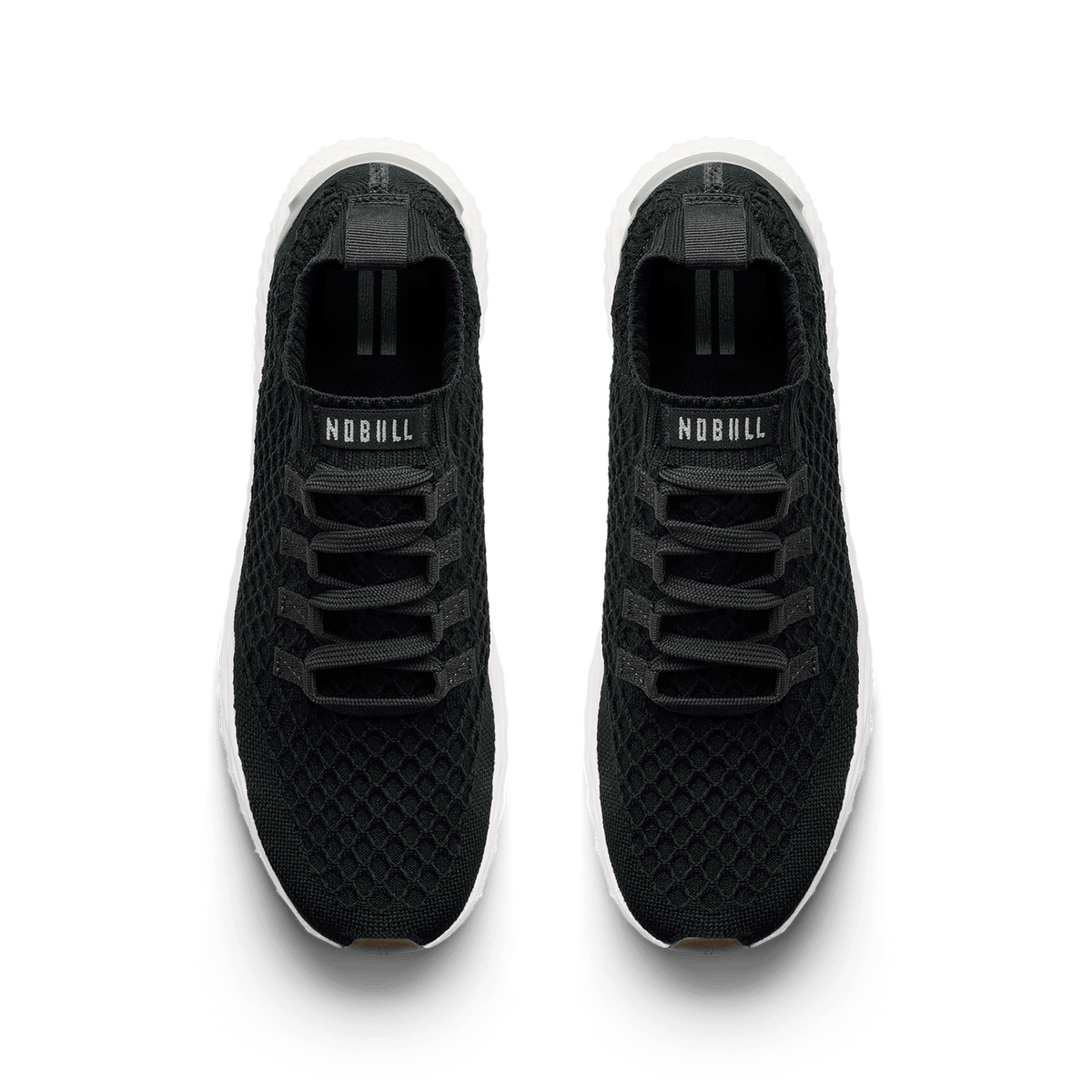 NOBULL Men's Jet Black Allday Knit Shoes