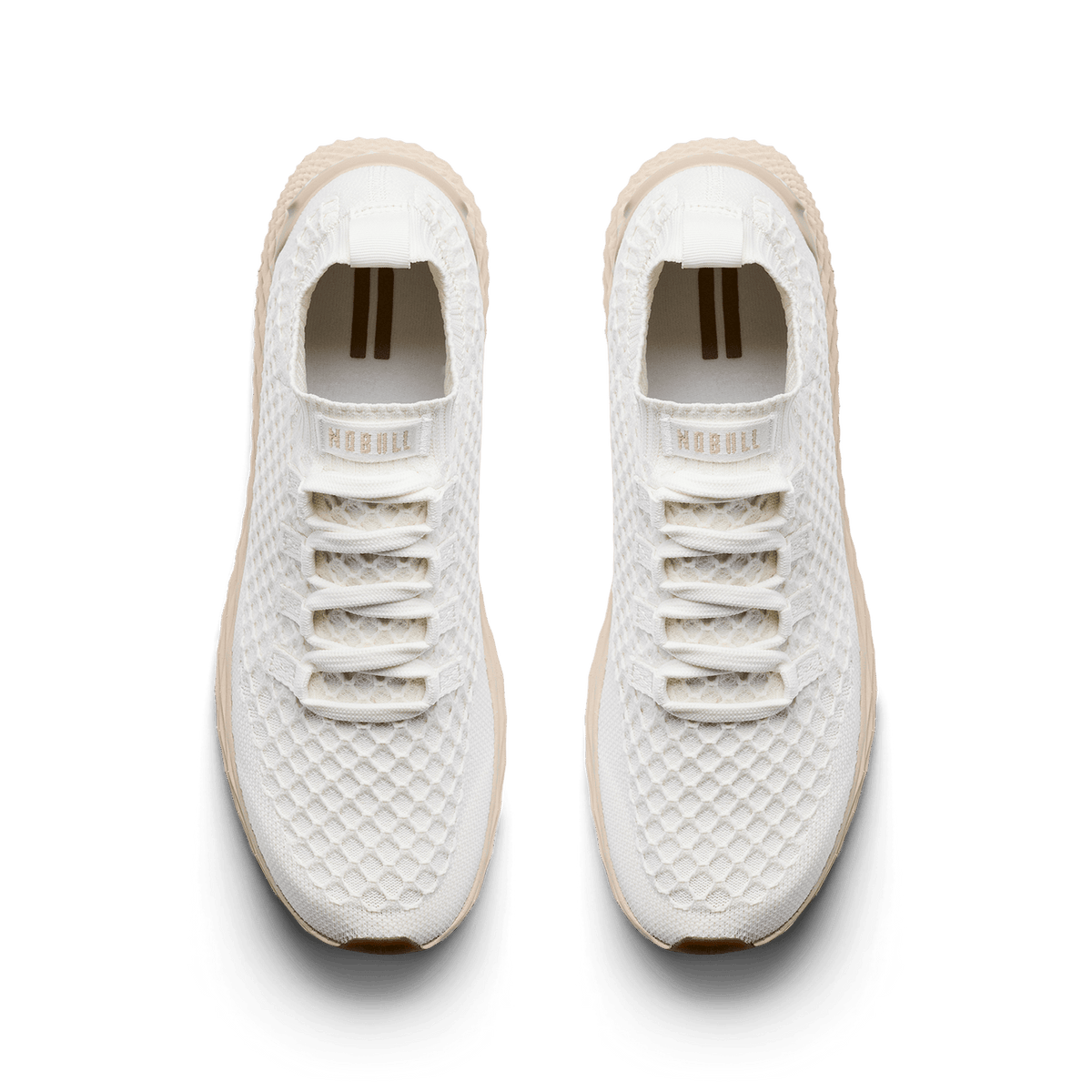 NOBULL Men's Classic White Lunar Allday Knit Shoes