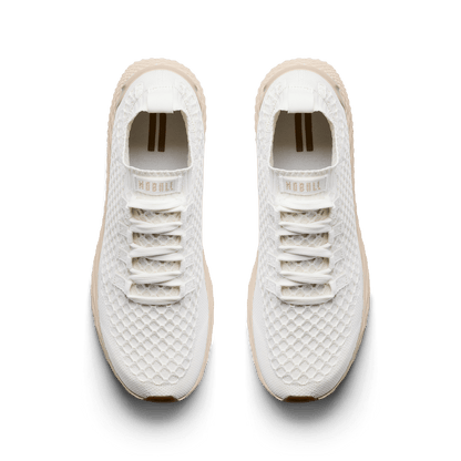 NOBULL Men's Classic White Lunar Allday Knit Shoes