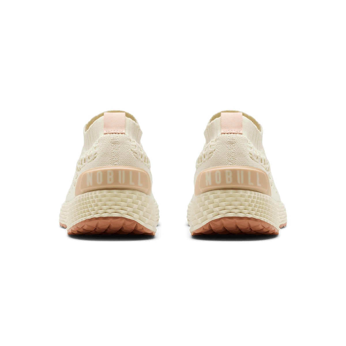 NOBULL Men's Mineral White Clay Allday Knit Shoes