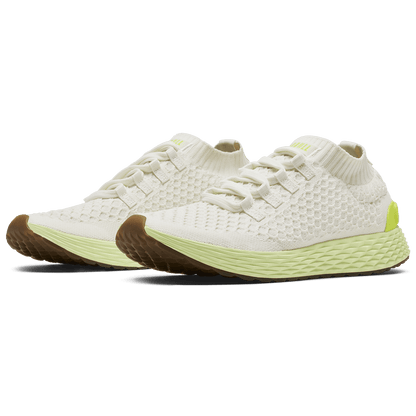 NOBULL Men's Classic White Pear Allday Knit Shoes