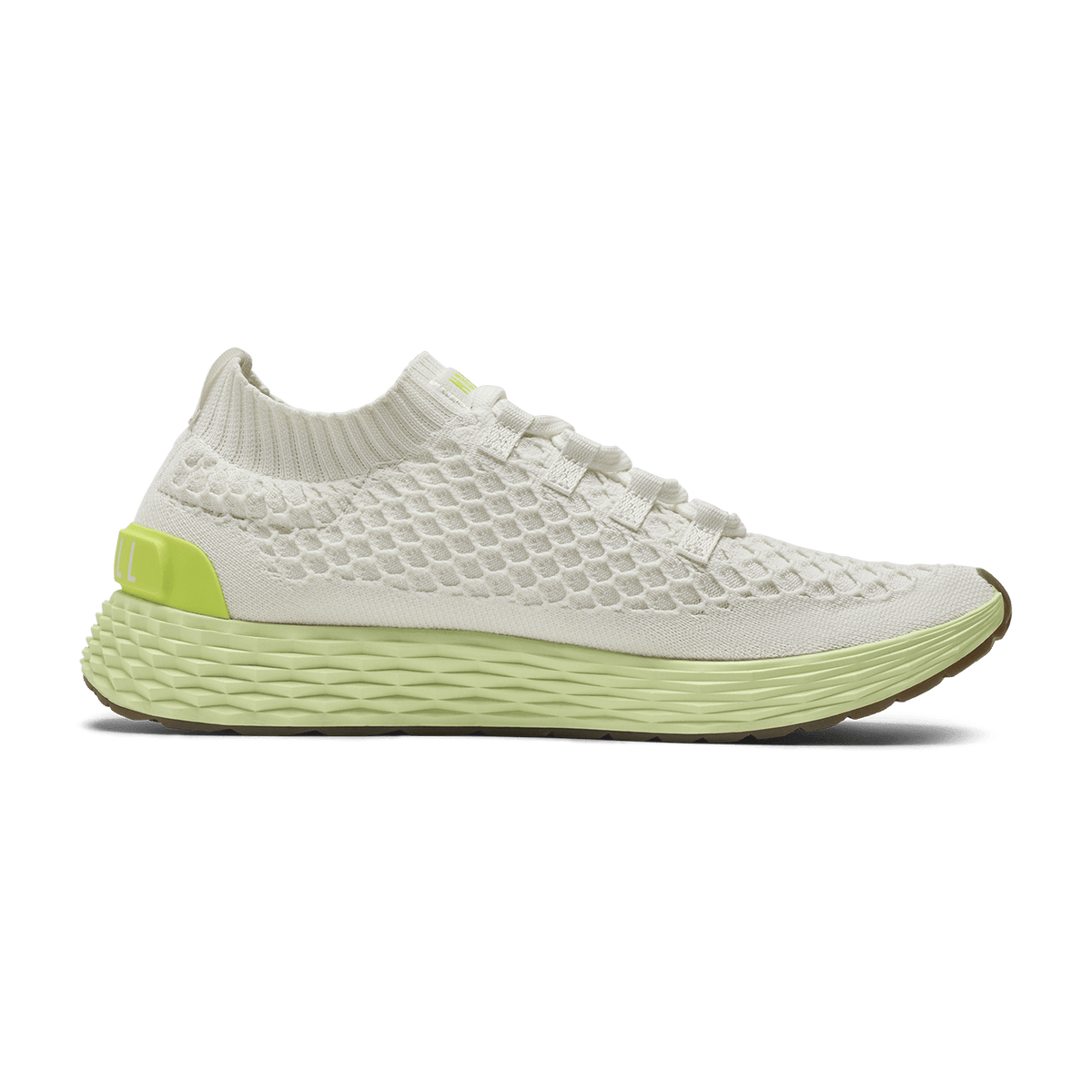 NOBULL Men's Classic White Pear Allday Knit Shoes