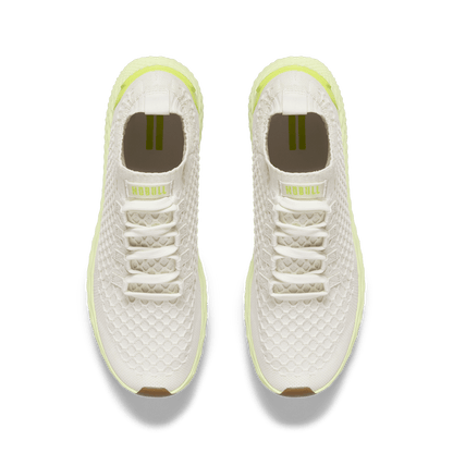 NOBULL Men's Classic White Pear Allday Knit Shoes