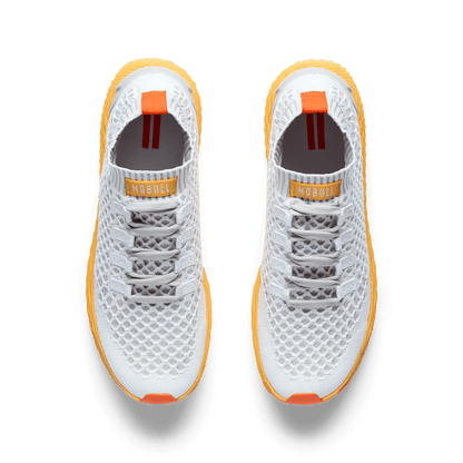 NOBULL Men's Classic White Blaze Allday Knit Shoes