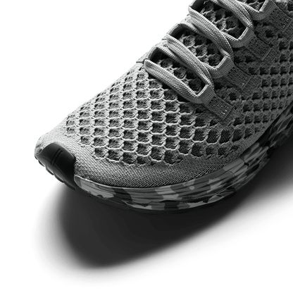 NOBULL Men's Gray Jungle Camo Allday Knit Shoes