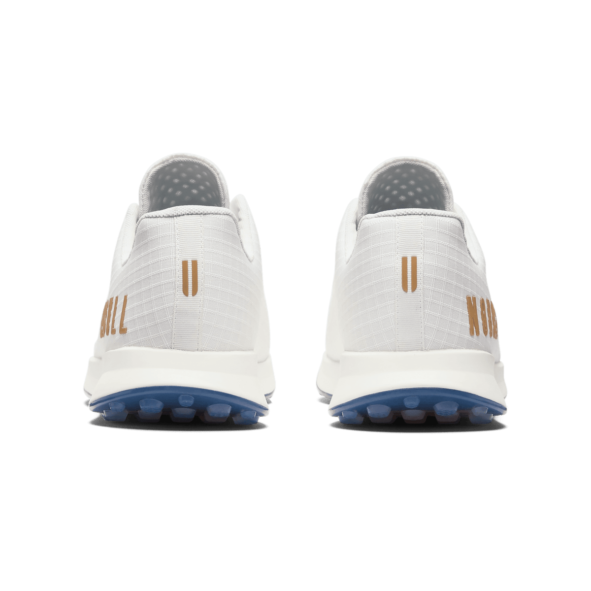 NOBULL Men's Stadium White Ripstop Golf Shoes