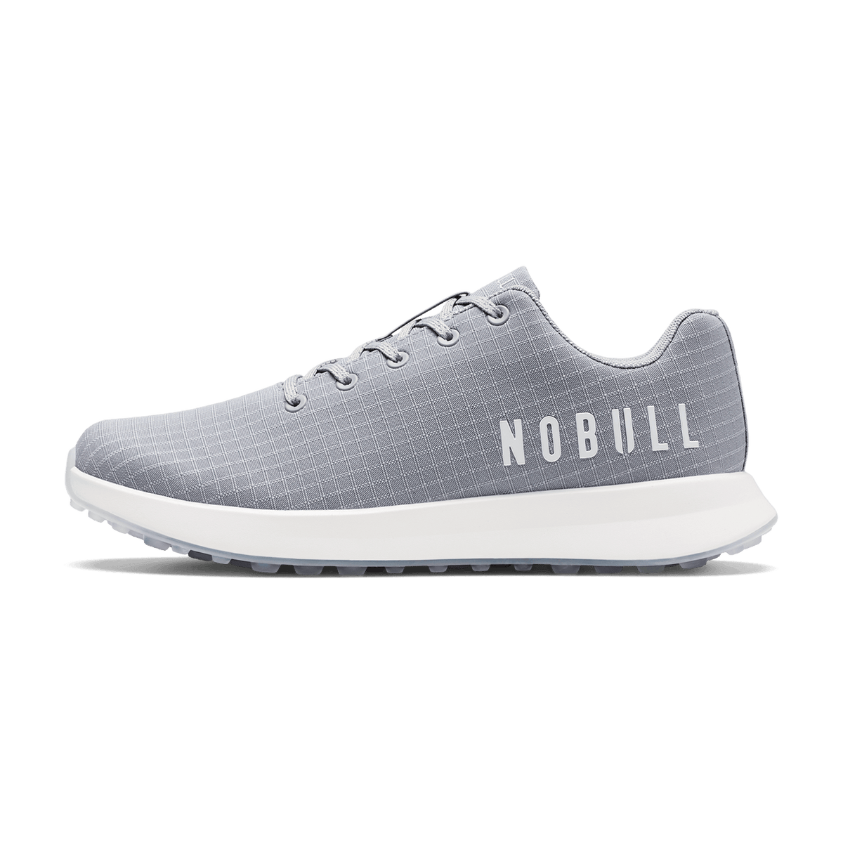 NOBULL Men's Grey Illusions Ripstop Golf Shoes