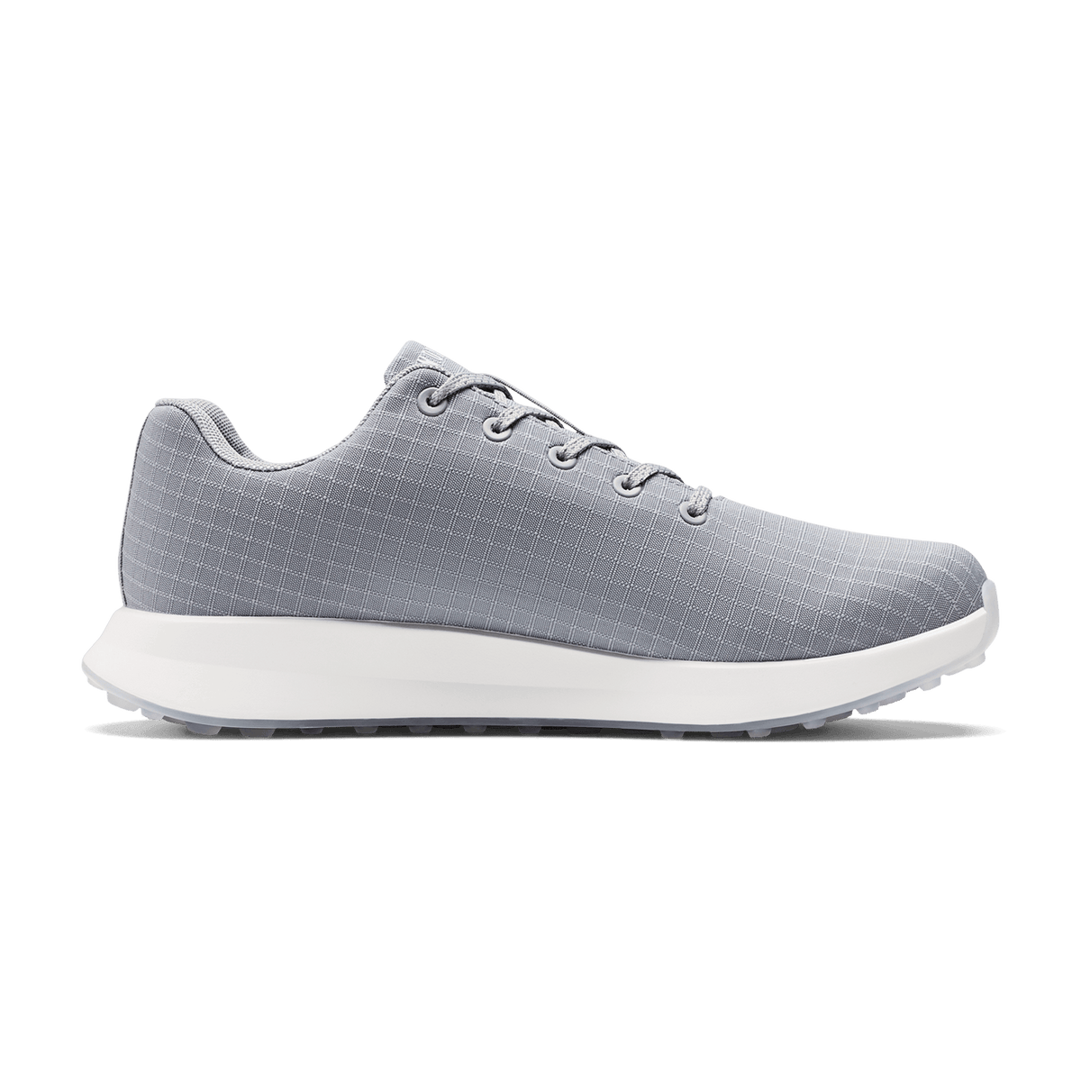 NOBULL Men's Grey Illusions Ripstop Golf Shoes