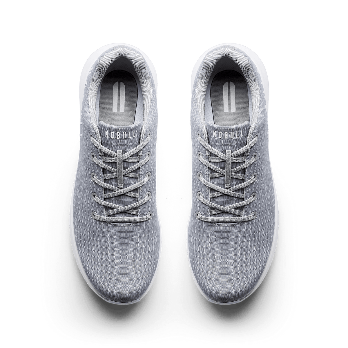 NOBULL Men's Grey Illusions Ripstop Golf Shoes