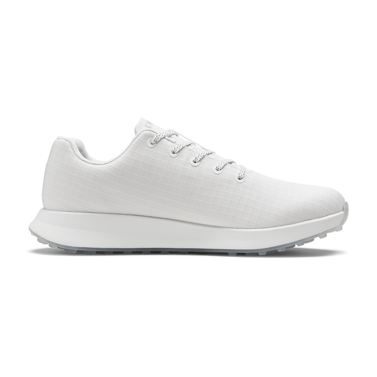 NOBULL Men's White Ripstop Golf Shoes