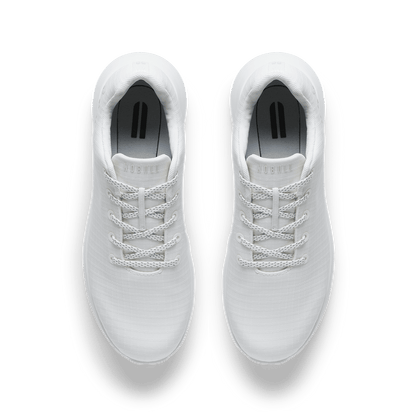 NOBULL Men's White Ripstop Golf Shoes