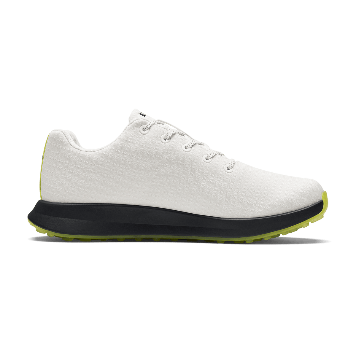 NOBULL Men's Classic White Zest Ripstop Golf Shoes