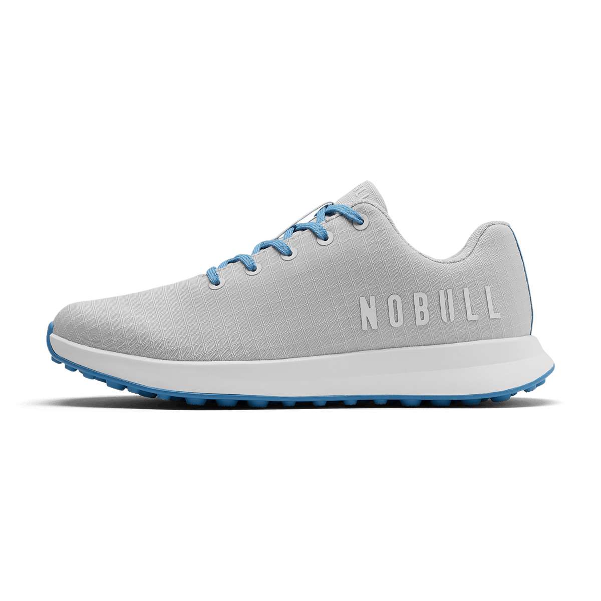 NOBULL Men's Light Gray Pacific Coast Ripstop Golf Shoes