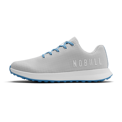 NOBULL Men's Light Gray Pacific Coast Ripstop Golf Shoes