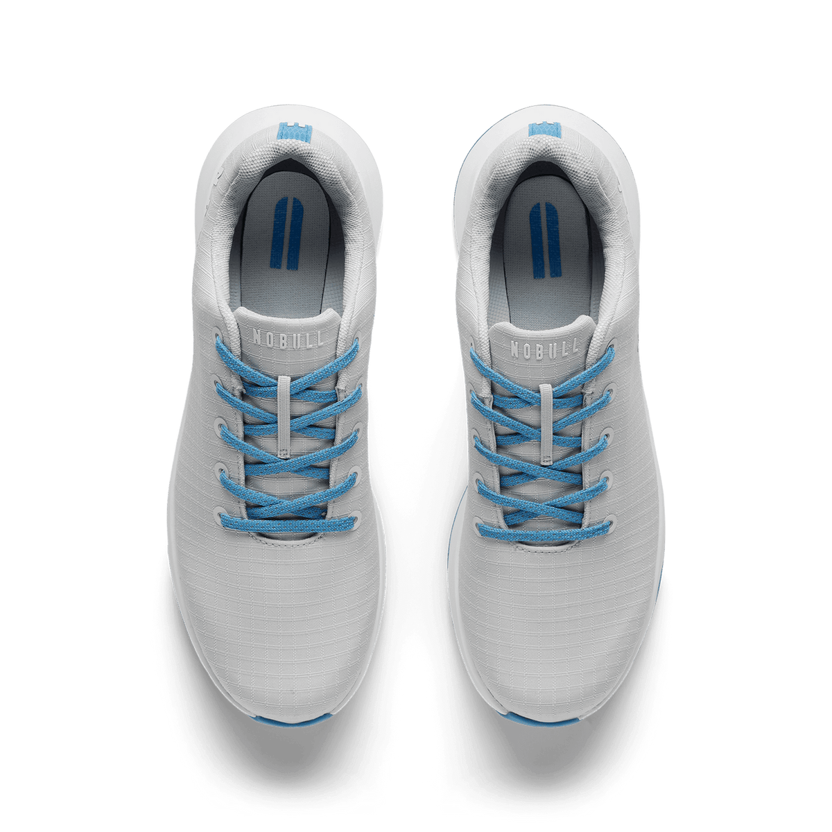 NOBULL Men's Light Gray Pacific Coast Ripstop Golf Shoes
