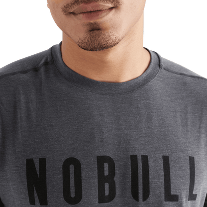 NOBULL Men's Charcoal NOBULL Tee