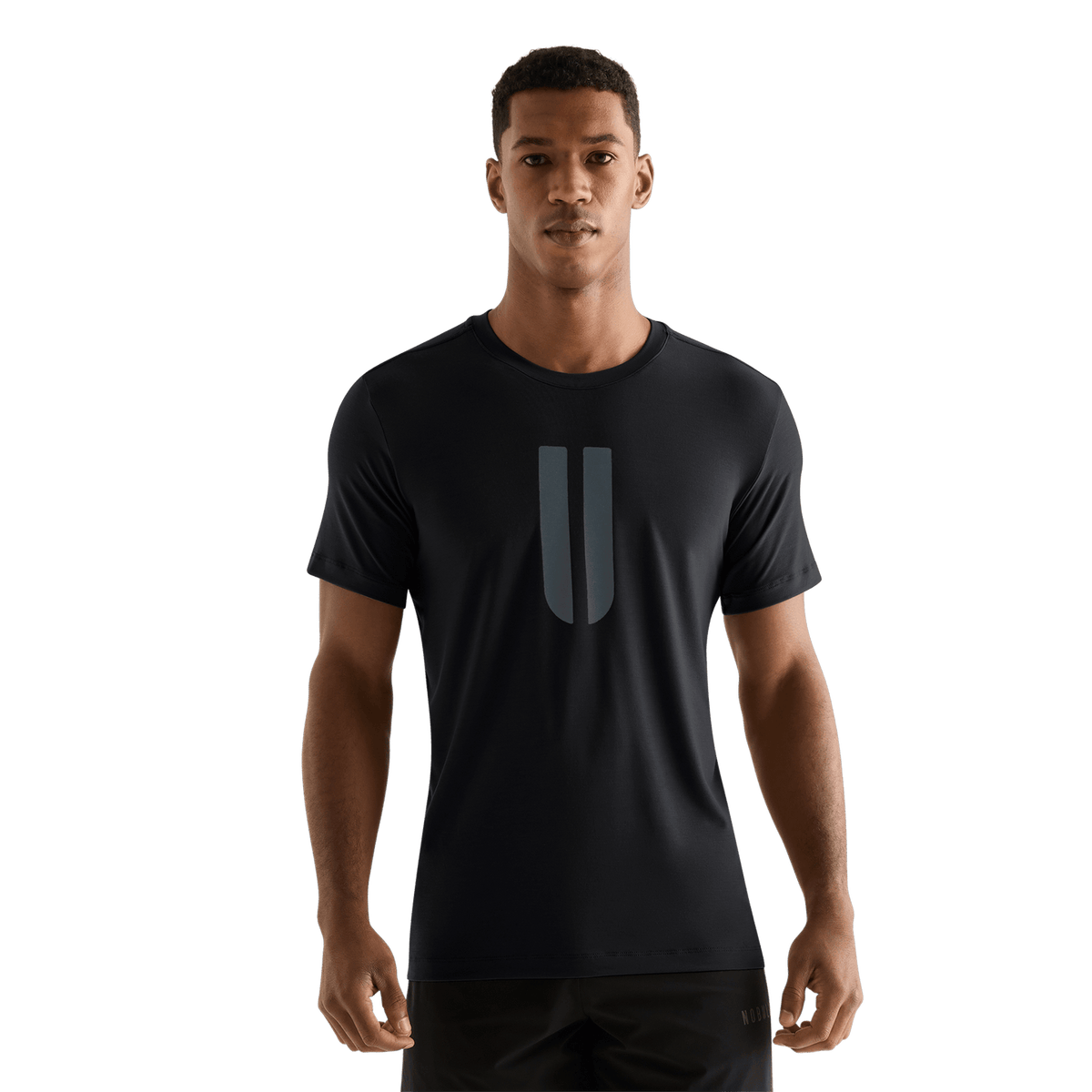 NOBULL Men's Black U Tee
